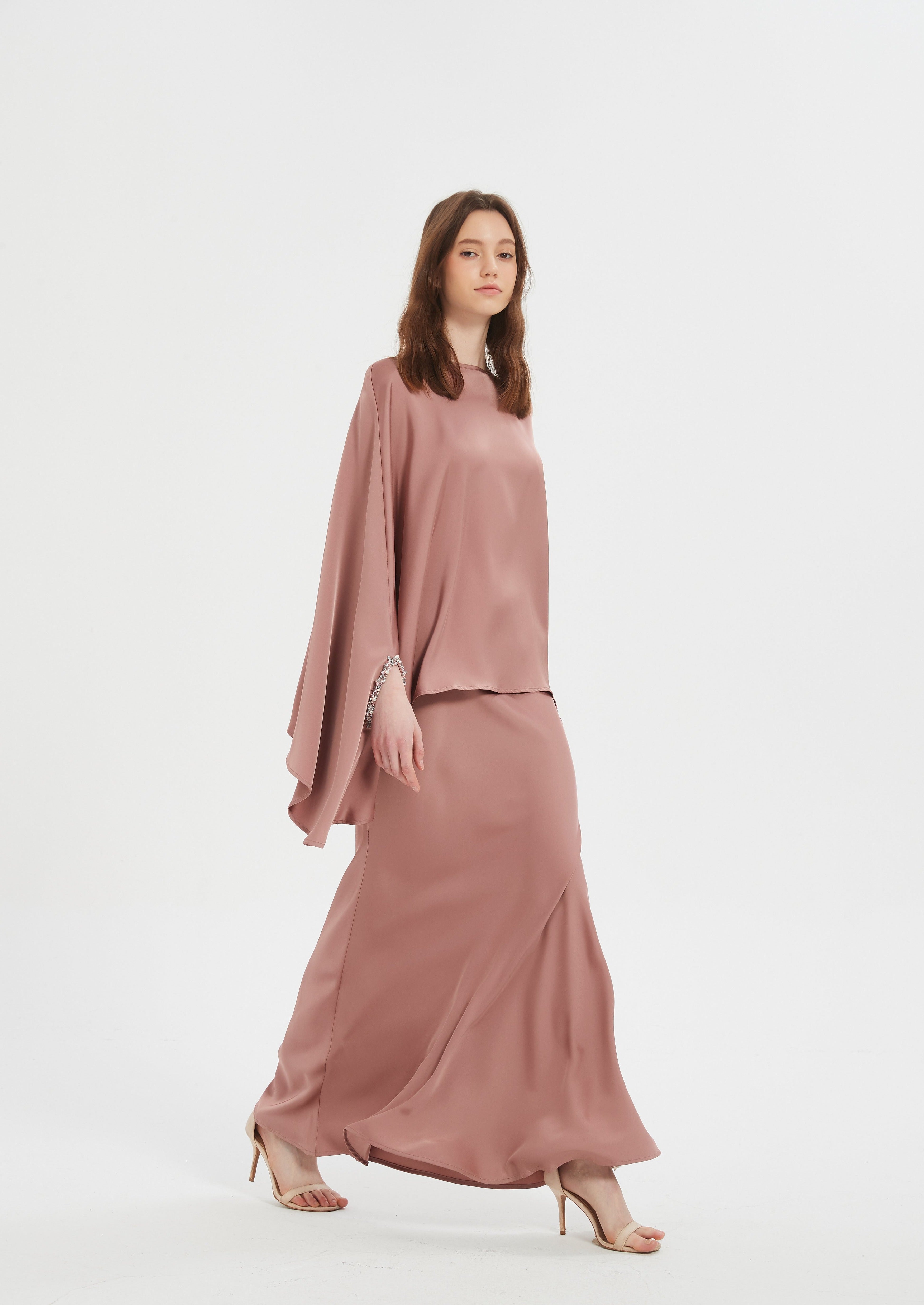 Analia Maxi Skirt - Rose