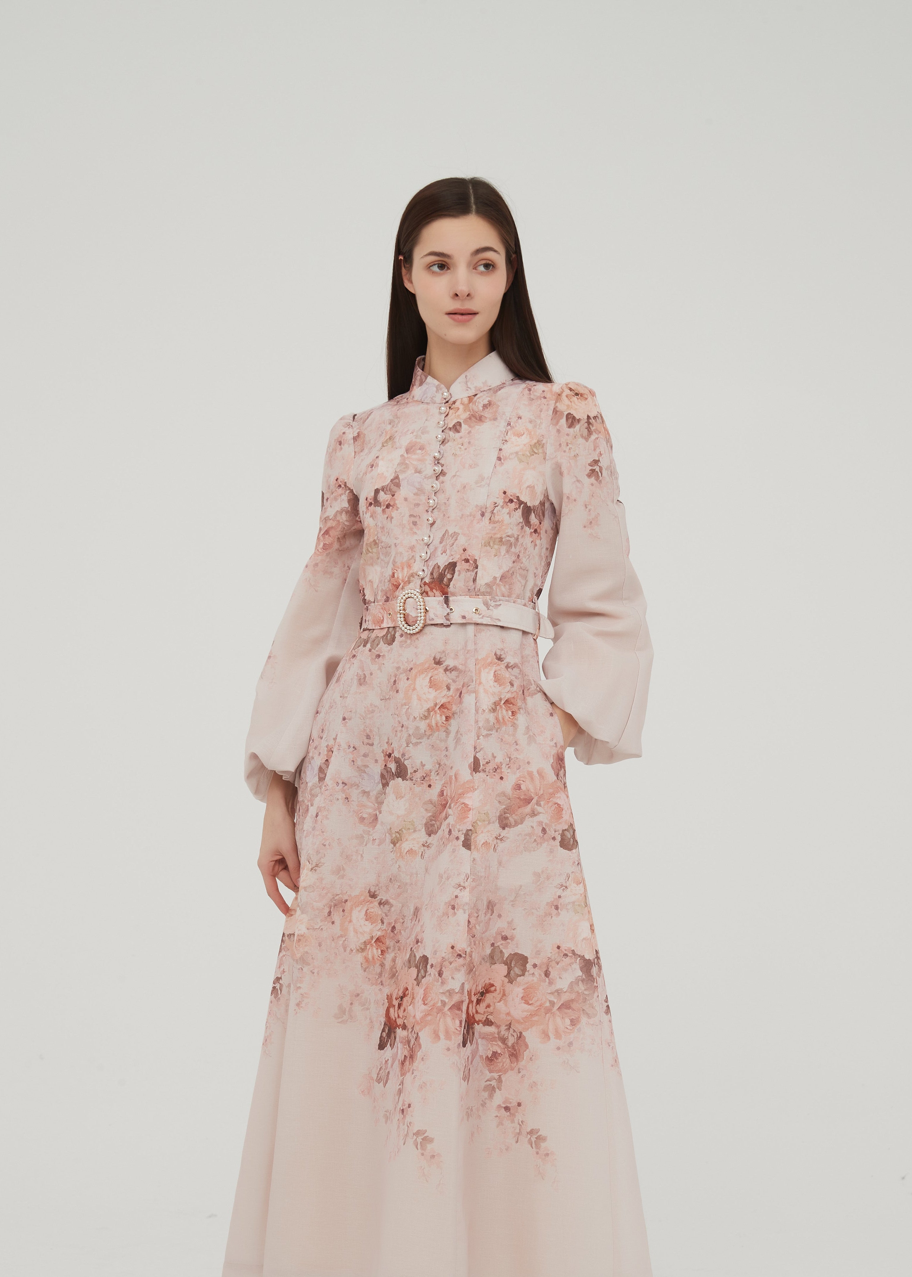 Mina Floral Maxi Dress