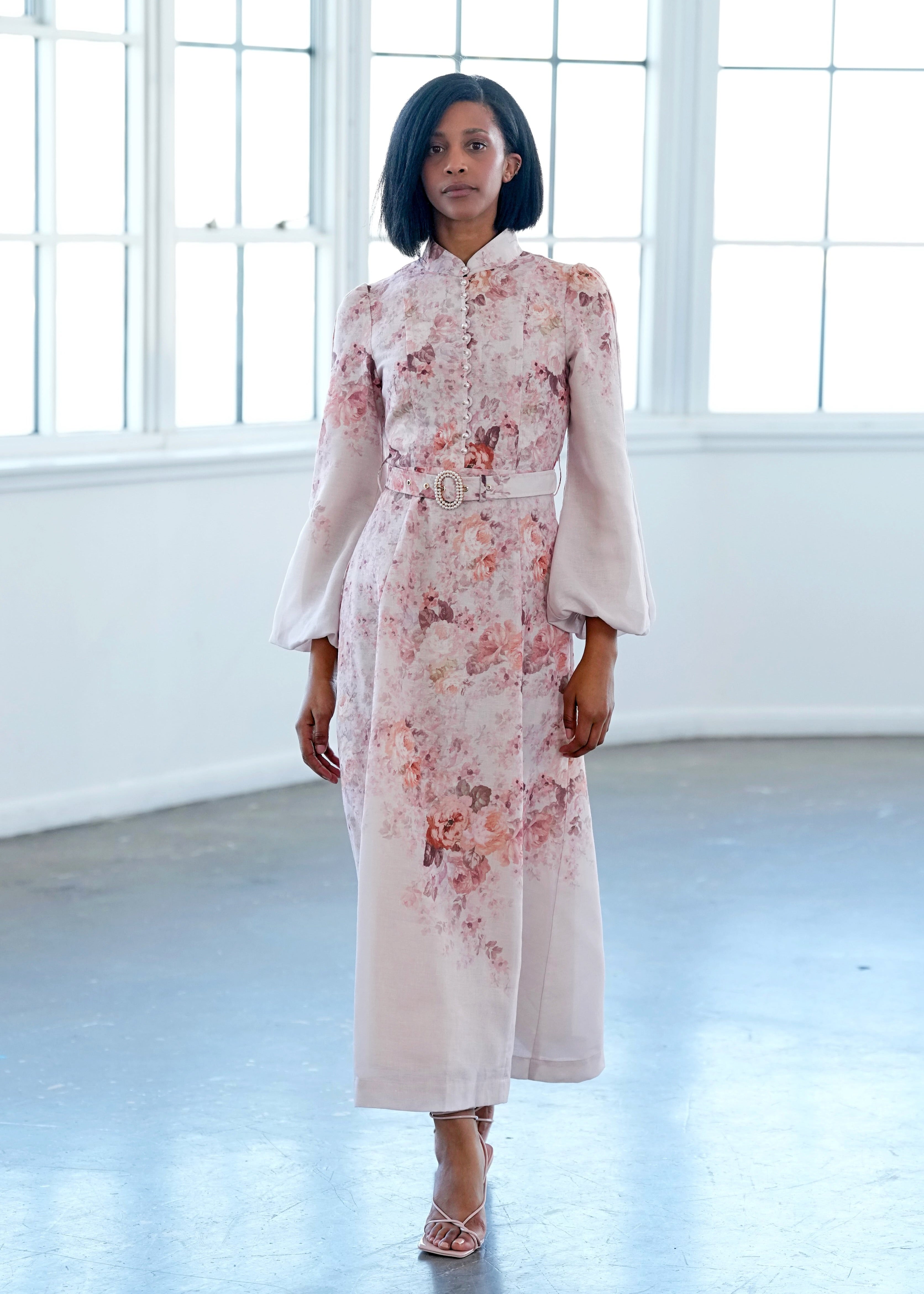 Mina Floral Maxi Dress