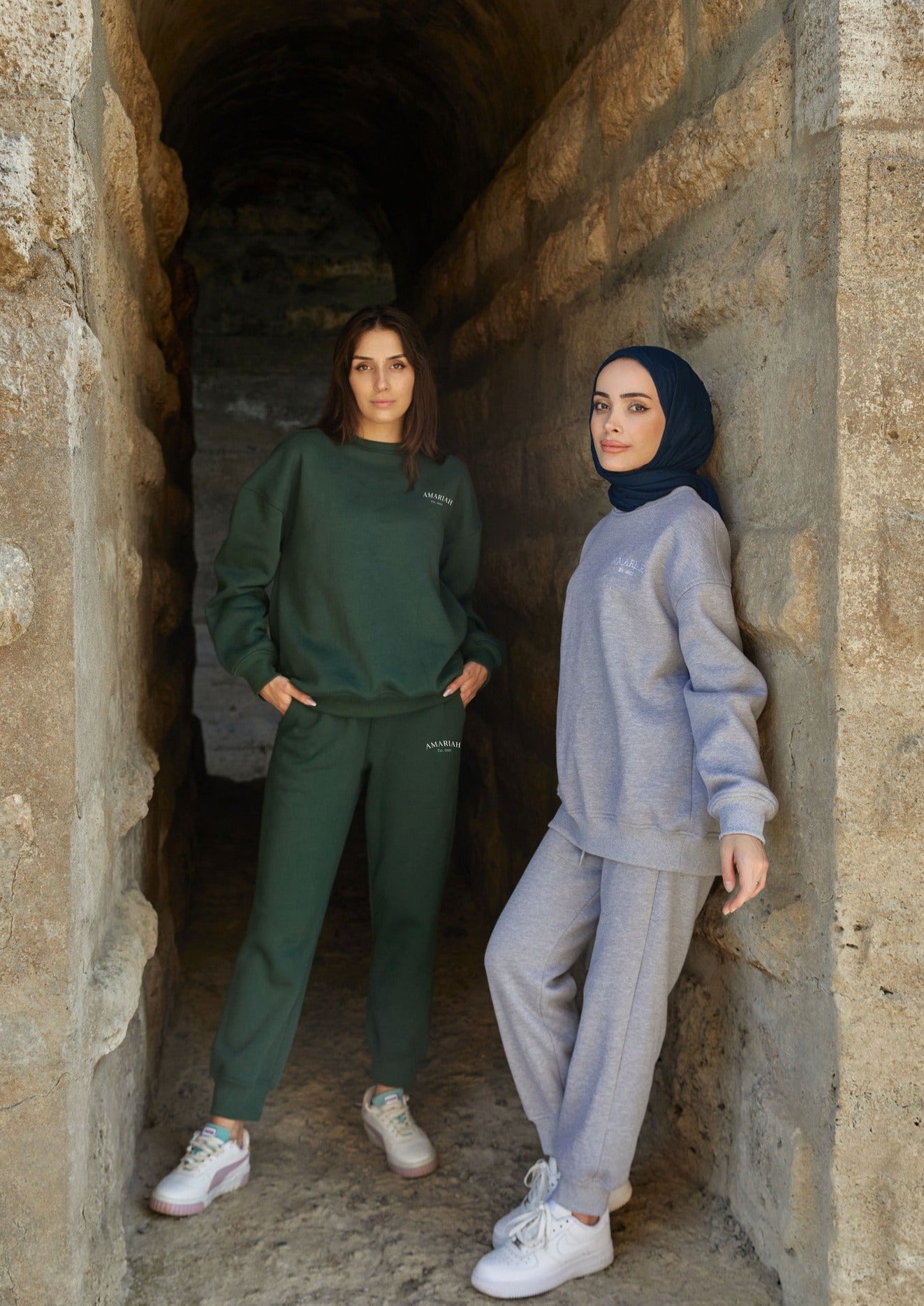 Amariah Oversized Sweatshirt - Heather Grey