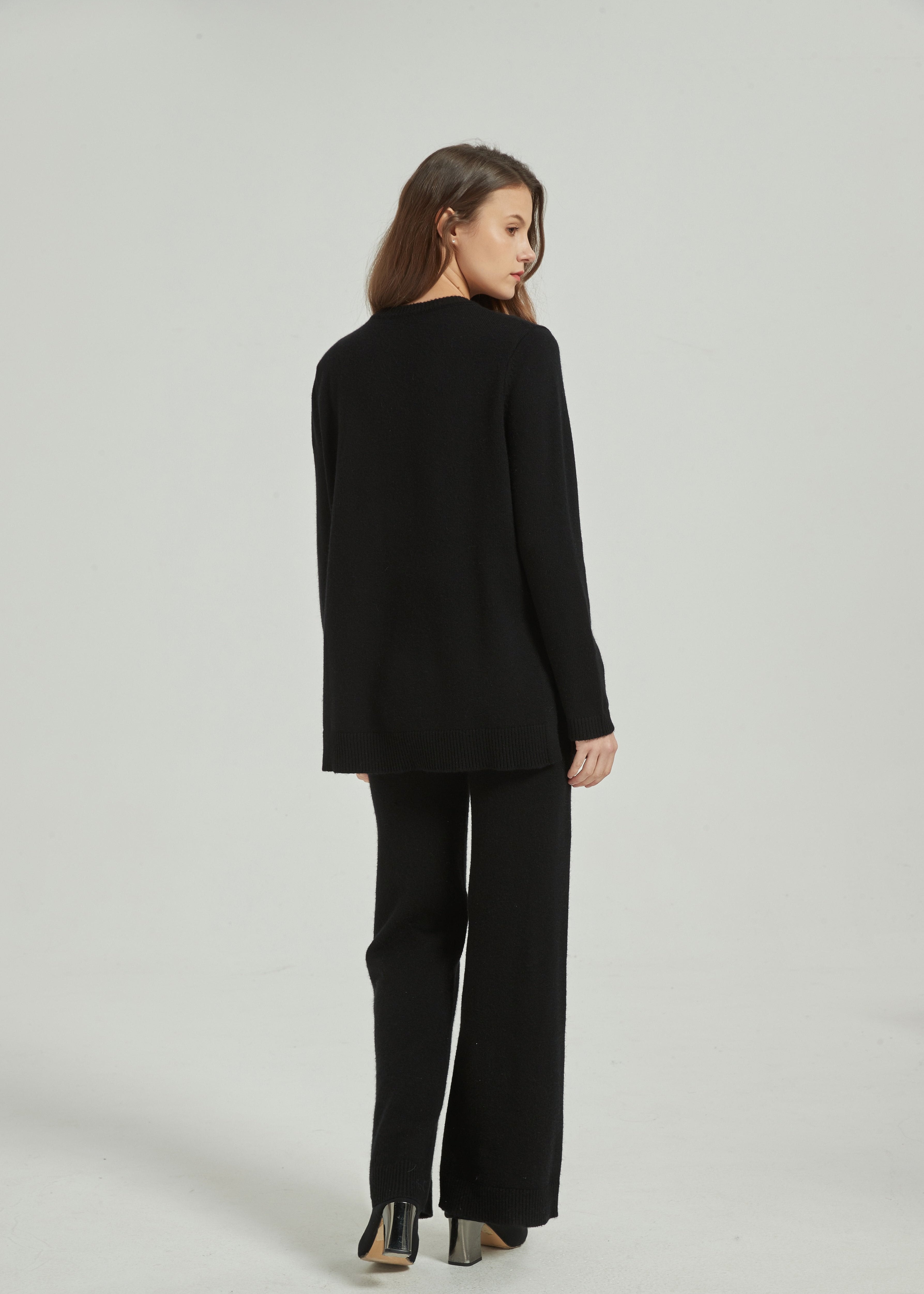 Elandra Knit Pants - Black