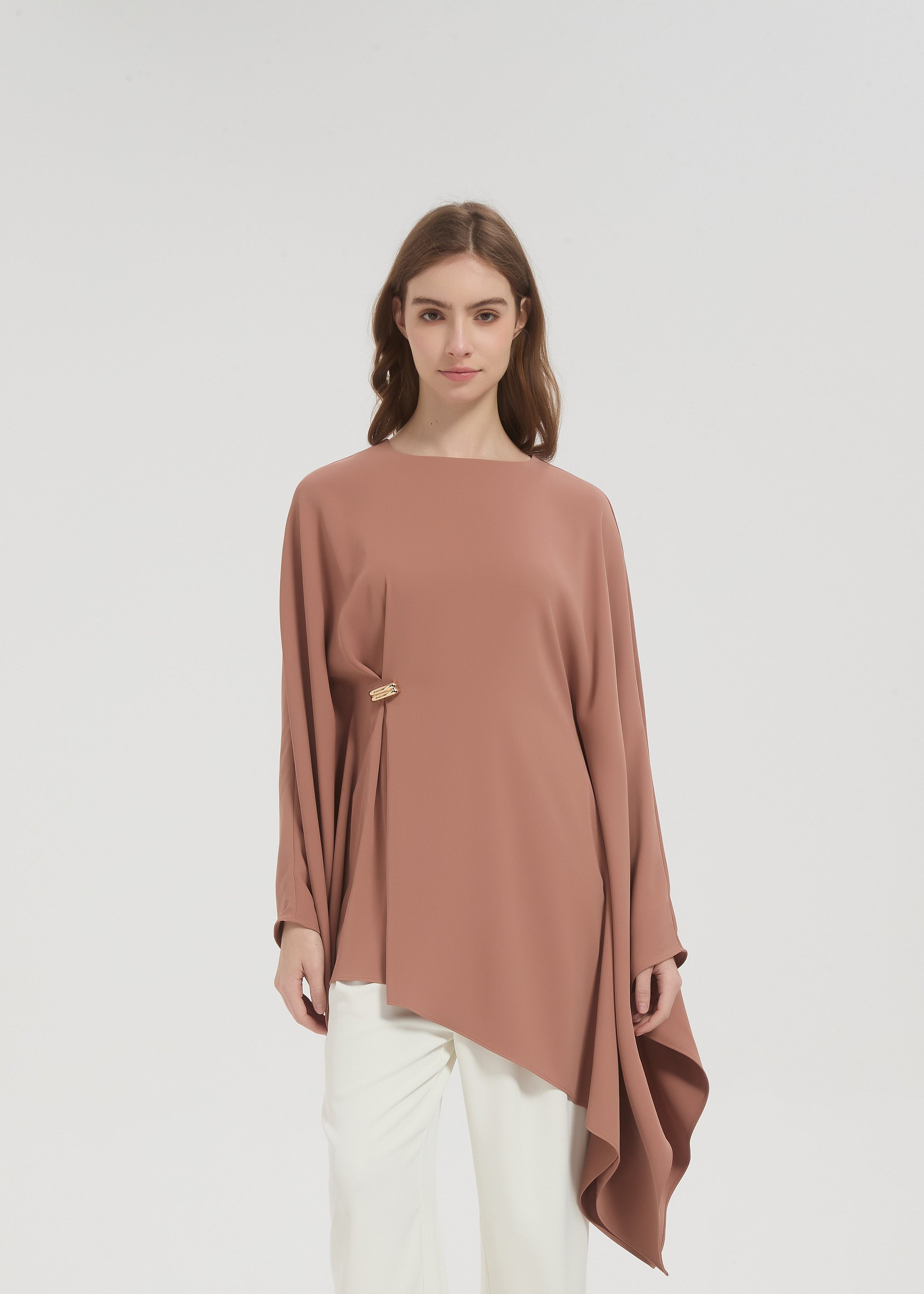 Amina Top - Nude - AMARIAH