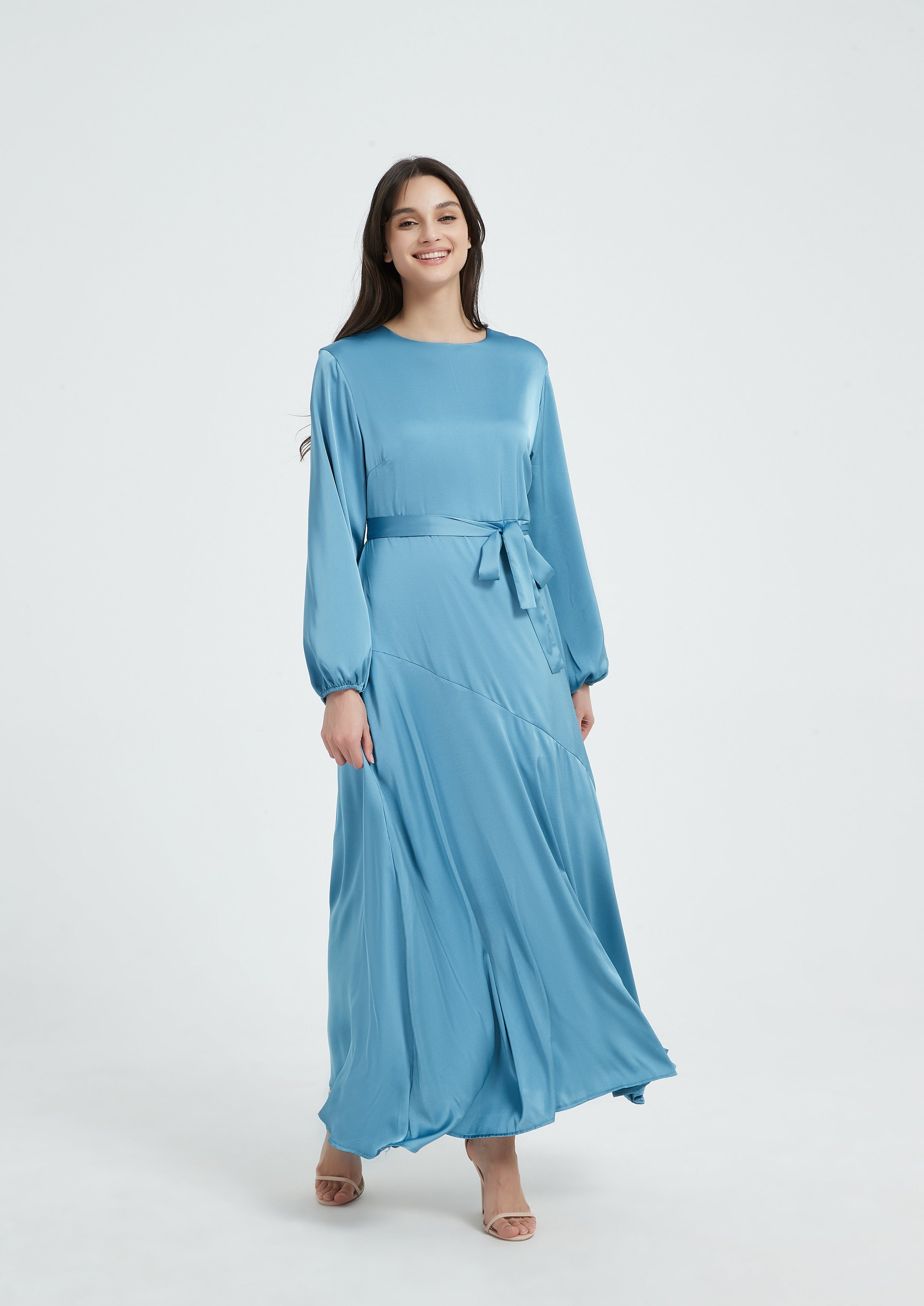 Aylana Maxi Dress - Ocean Blue