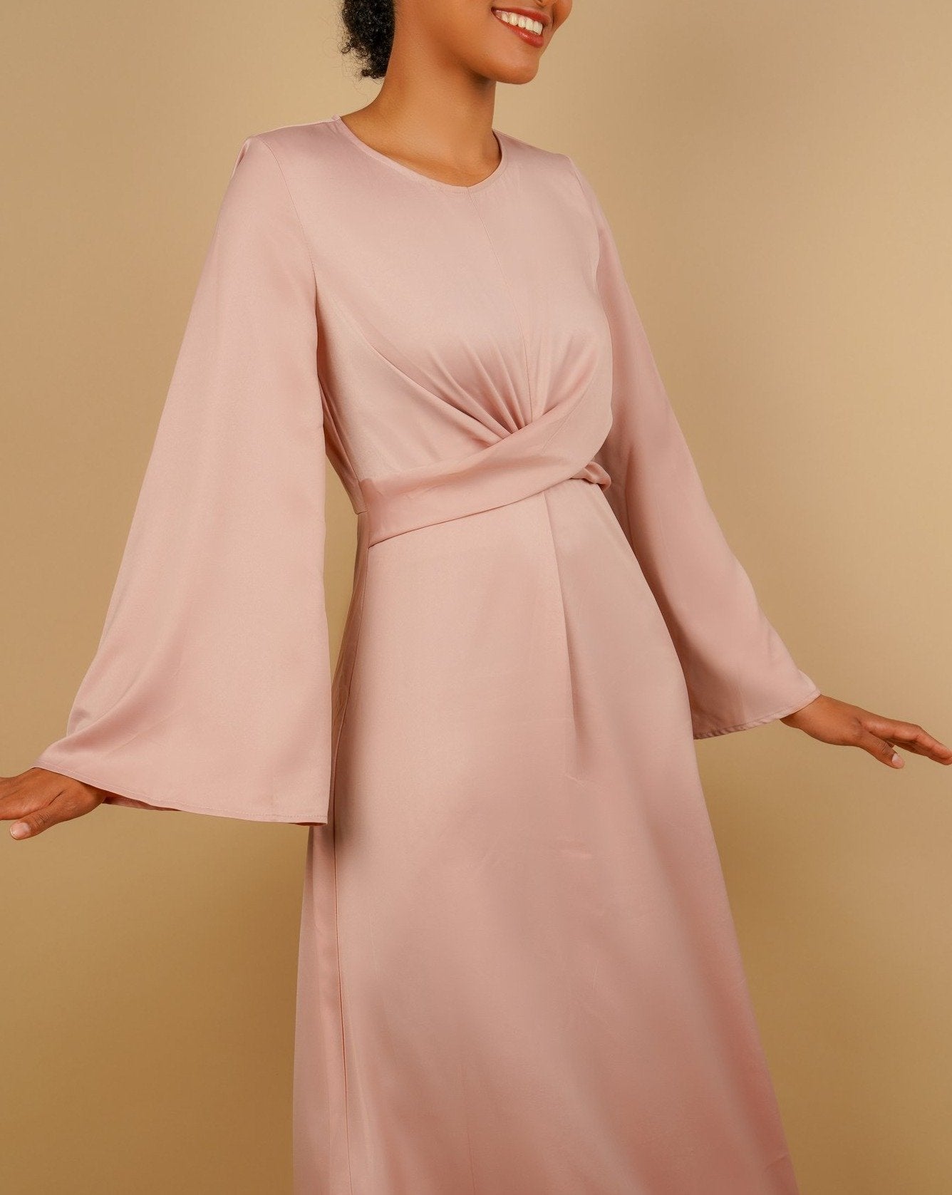 APHRODITE Maxi Dress - Rose - AMARIAH